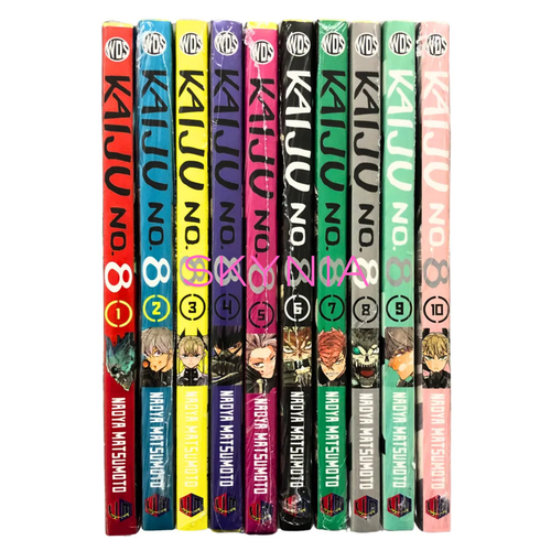 Kaiju No 8 Manga Vol 1-10 LOOSE SET English Version by Naoya Matsumoto - Picture 1 of 11