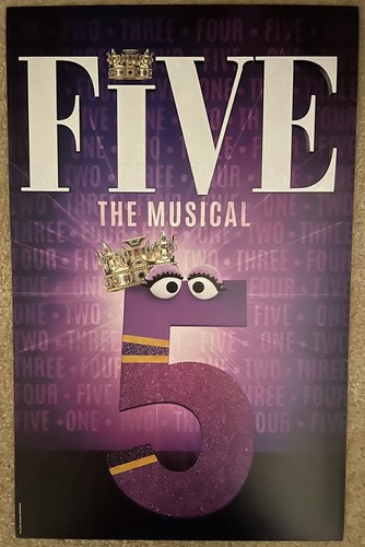 Sesame Street The Musical-Broadway Window Cards/Posters-Complete Parody Set! - Bild 9 von 20