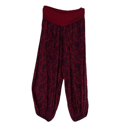 Nuevo Pantalones de Yoga Lagenlook BOHO Hippy Harén Ali Baba Holgados Cachemira Sueltos - Imagen 27 de 74