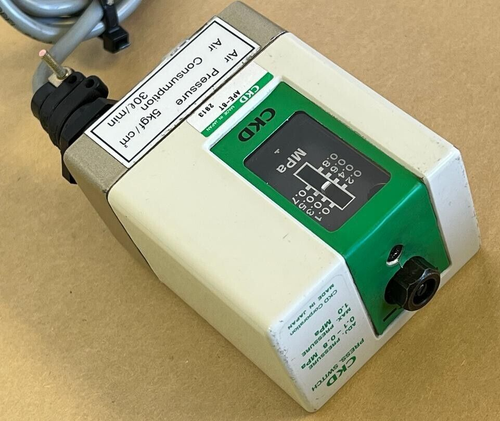 CKD PRESSURE SWITCH APE-8T, ADJ. PRESSURE 0.1-0.8 MPA, MAX. PRESSURE 1.0 MPA - Picture 3 of 8