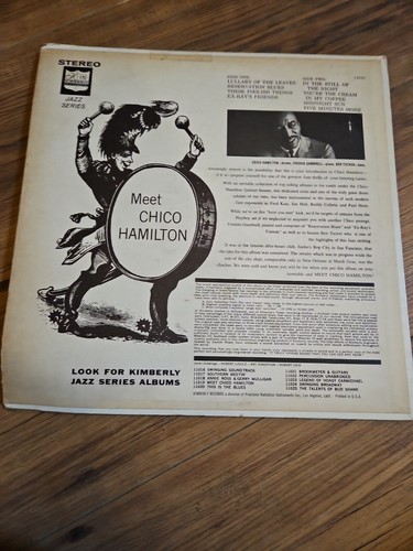 Meet Chico Hamilton vinyl LP Jazz Series - Picture 3 of 10