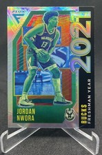 Jordan Nwora 2020-21 Panini Flux Basketball Rookie Freshman Year Silver Prizm 17