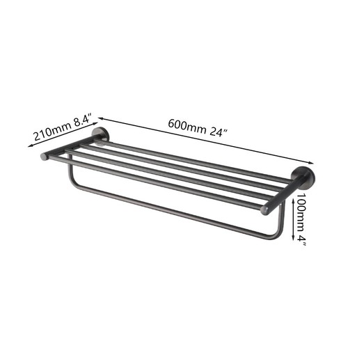 Bathroom Wall Mounted Towel Rack/Toilet Holder/Shelf/Hook Wall Mount Accessories - Picture 34 of 42