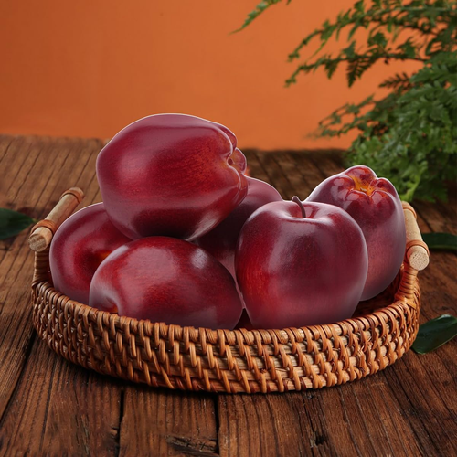 Fake Red Apples Artificial Apple Model Simulation Lifelike 6 PCS Fruit Set for H - Picture 7 of 7