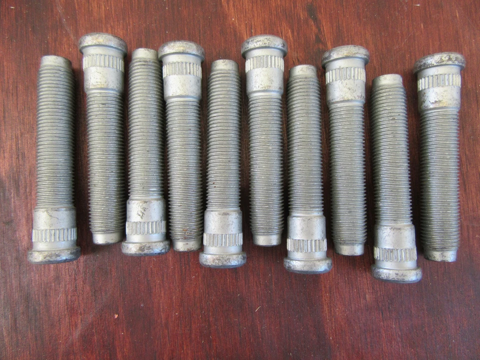 Dorman 610-613 (QTY 10) Wheel Lug Studs 9/16-18 Fits 2010-11 Dodge RAM 4500 Frnt - Изображение 3 из 4