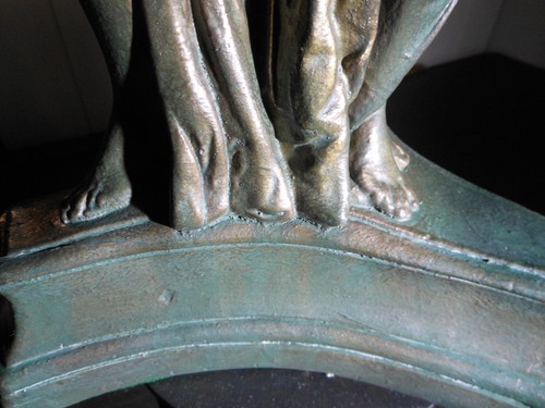 Exclusive lamp, unusual sculpture in the style of art nouveau (35-1) - Picture 12 of 24