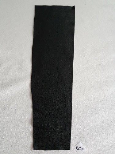 SCHWARZ ECHTLEDER ABLEGER 23"x 7"x 5" TOP ITALIENISCHES TOP QUALITÄT LEDER - Bild 2 von 4