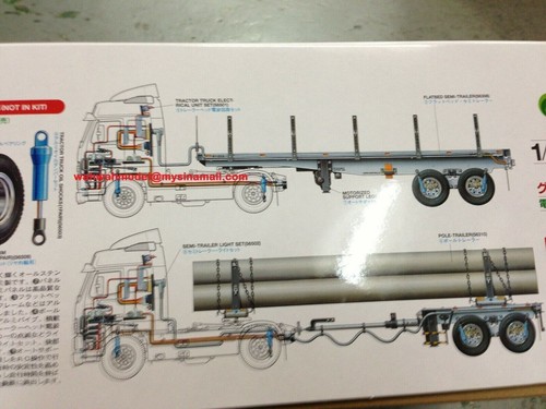 Tamiya 56312 1/14 EP RC Tractor Truck Kit Volvo FH12 Globetrotter 420 4X2 - Picture 4 of 5