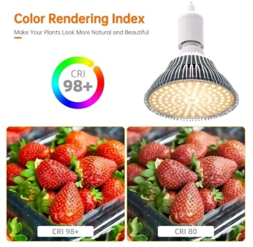 LED Hanging Grow Light, Grow Light Bulb for Indoor Plants, 25W Full Spectrum Han - Picture 5 of 6
