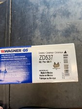 Disc Brake Pad Set-QuickStop Disc Brake Pad Rear Wagner ZD537