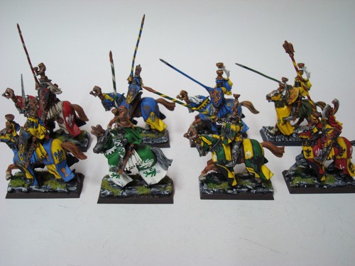 ARMY BRETONNIAN 5th EDITION AOS WARHAMMER BRETONIA EJERCITO METAL PROPAINTED OOP - Imagen 5 de 24