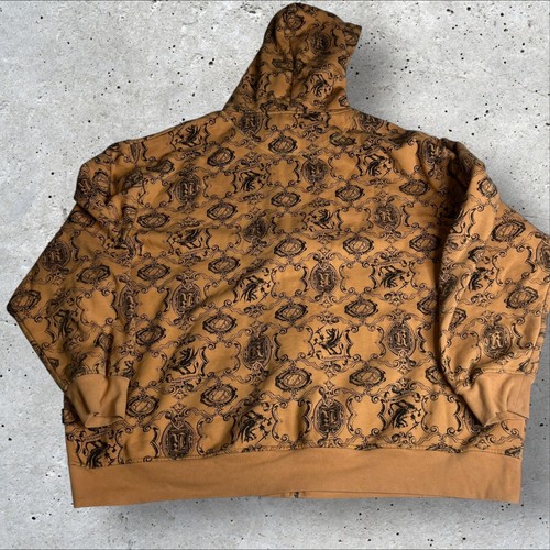 Kani Gold Hoodie Southpole AOP Style Hoodie Full Zip Size 3X - Picture 3 of 6