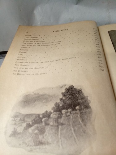 THE STORY OF THE BIBLE by Charles Foster -1922 - Childrens - Protestant -vintage - Picture 14 of 24