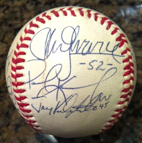 PAUL KONERKO (White Sox), BOB GRICH & the 1995 San Bernandino Spirit signed BB - Picture 1 of 6