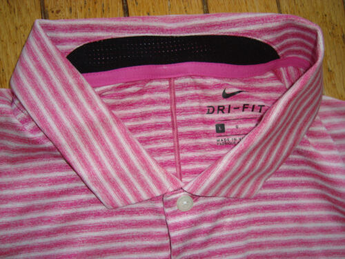 TIGER WOODS NIKE GOLF DRI FIT POLOSHIRT HERREN GRÖSSE LARGE KAUM GETRAGEN! - Bild 2 von 13