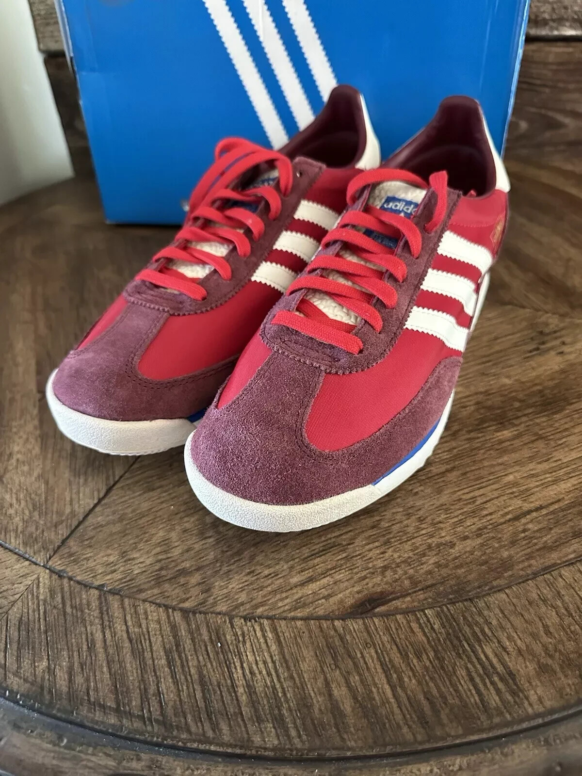adidas Originals SL 72 RS Men's Sneakers JI1280 Shadow Red USA Retro