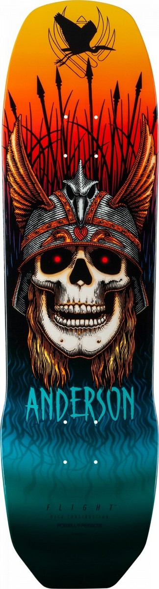 Powell Peralta Pro Andy Anderson Heron Flight Skateboard