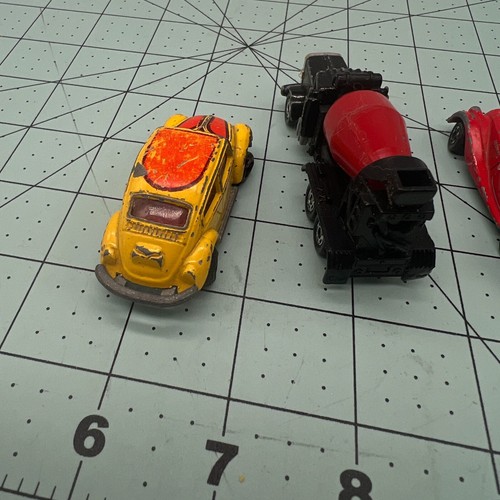 TOMICA Made in Japan 1977 1978 3 Car Lot Volks Wagen Morgan American Truck - Picture 11 of 12