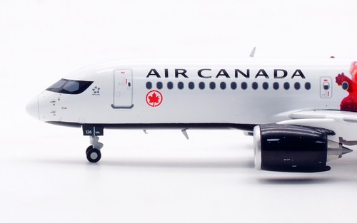 JC Wings 1:200 Air Canada Airbus A220-300 Diecast Aircraft Jet Modelo C-GVDP - Imagen 8 de 13