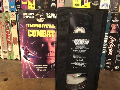 VHS Immortal Combat Roddy Piper - Picture 5 of 5