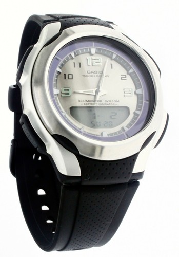 Nuevo Reloj Casio Vintage AWS90-7AVCB Analógico Digital Táctil Solar 50 Metros Agua R - Imagen 5 de 7