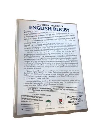 Official History Of The English Rugby Free Pnp New - Imagen 2 de 2