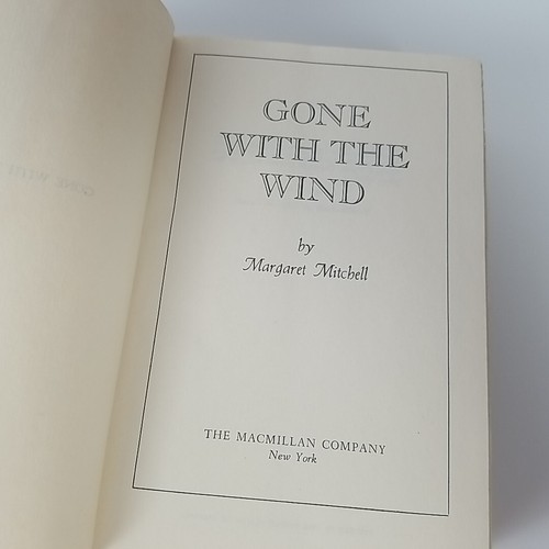 Gone With the Wind By Margaret Mitchell Book Club Edition Hardcover DJ 1936/1964 - Picture 8 of 9