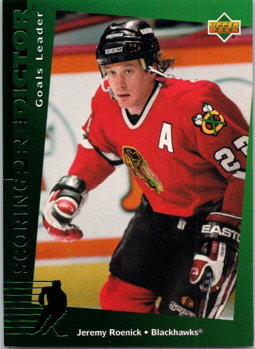 1994-95 UD Upper Deck #R8 Jeremy Roenick - Predictors Retail HOF - Free Shipping