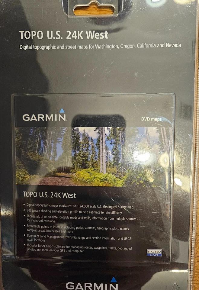 Garmin Topo US 24K West DVD Maps Covers CA NV OR WA - Image 3 of 3