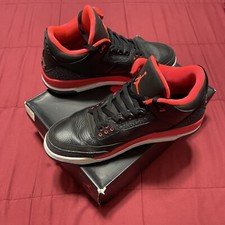 Size 12 - Air Jordan 3 Retro Crimson VNDS