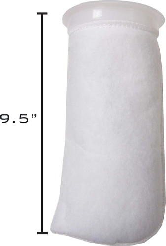 Professional Grade Micron Filtration Sock - 4 Inch Ring Filter Socks - 12 Pack - Picture 3 of 4