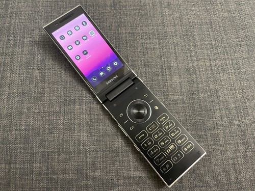 Mint Samsung SM-W2018 Plantinum 6+256GB 12MP NFC 4.2" 4G Android Flip Smartphone - Picture 2 of 24
