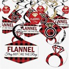 Buffalo Plaid Bachelorette Bash Swirls - Flannel Fling Before The Ring! 40 Hangi