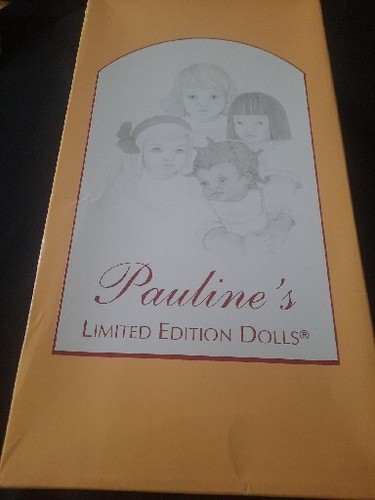 Natalie 13” Porcelain Cloth Doll by Pauline Bjonness-Jacobsen LE 142/950 - Picture 5 of 5