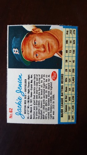 1962 post cereal baseball cards #1 to #70, hand cut, complete your set - Picture 194 of 225