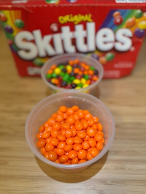 Skittles - ORANGE/ORANGE (8 oz)