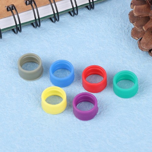 6 Colors ID Bands Distinguish for Radio Antenna P8668 P8268 P6600 Walike talkie - Zdjęcie 10 z 10