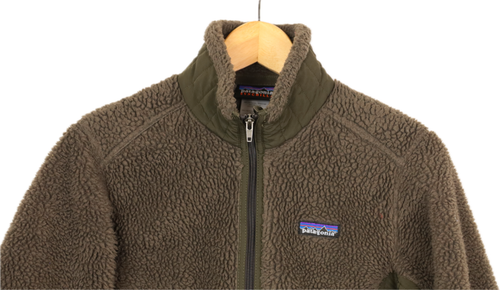Patagonia Synchilla Deep Pile polar marrón para mujer talla pequeña - de colección - - Imagen 2 de 13