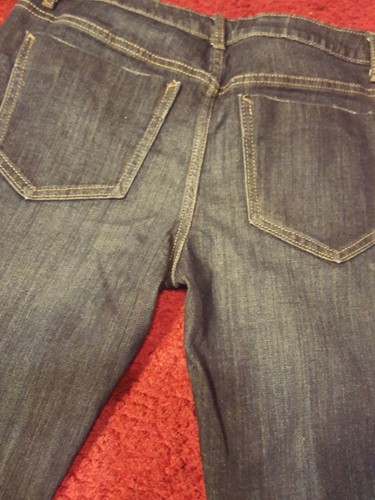 Simply Vera Vera Wang Women's Capri Jeans Size 8P Blue Roll Cuff Capri, Dark - Picture 4 of 4