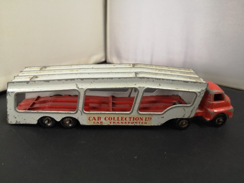 T820-MATCHBOX ACCESSORY PACK No2 RED/GREY BEDFORD CAR TRANSPORTER - Picture 2 of 3