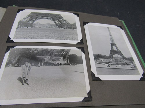 80+ ANTIQUE BLACK AND WHITE PHOTOS PICTURES MILITARY VACATION EUROPEAN ALBUM - Picture 10 of 12