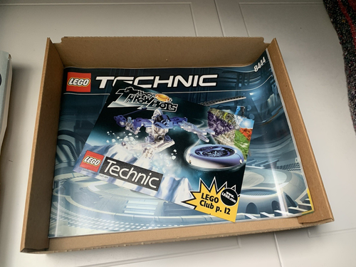 Vintage 1999 Technic LEGO #8444 AIR ENFORCER JET WASP Helicopter COMPLETE w/Box - Picture 6 of 8