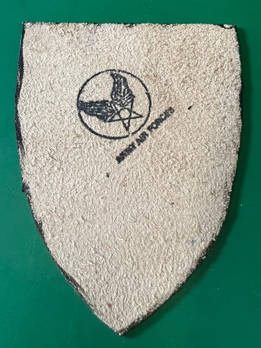 CHINA BURMA INDIA LEATHER SHOULDER PATCH - Picture 2 of 4
