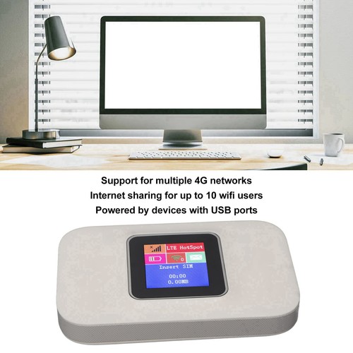Pocket 4G WIFI 300Mbps Plug And Play Micro Card Slot 4G USB Portable Wifi Fo NEW - Afbeelding 4 van 12