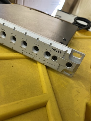 Aphex 141 B 8 channels D to A converter w/ 8-channel DB25 to 1/4 inch TRS Snake - Picture 3 of 8