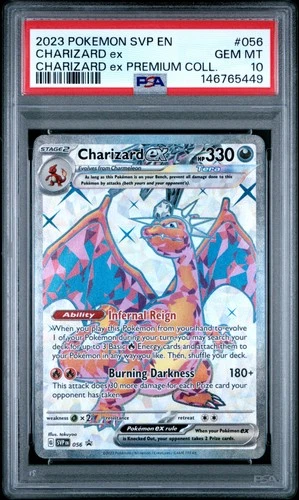 New Listing2023 POKEMON SVP EN-SV BLACK STAR PROMO #056 CHARIZARD EX PSA 10