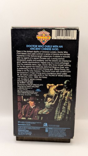 Doctor Who VHS Lot 11 Tapes Tom Baker years 4th Doctor 1974-81 - FAST SHIPPING - Picture 13 of 21