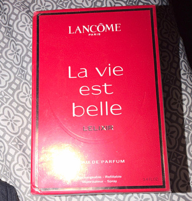Lancôme La vie est belle L'Elixir Eau de Parfum Spray, Refillable 3.4 fl oz