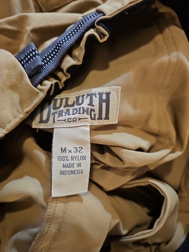 Duluth Trading Mens Cargo Pants Dry On The Fly M sz 32 Style #59311 New - Picture 10 of 10