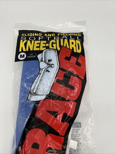 NIB Trace 14" Softball Sliding & Fielding Padded Knee Guard Medium Royal Blue - Picture 2 of 3